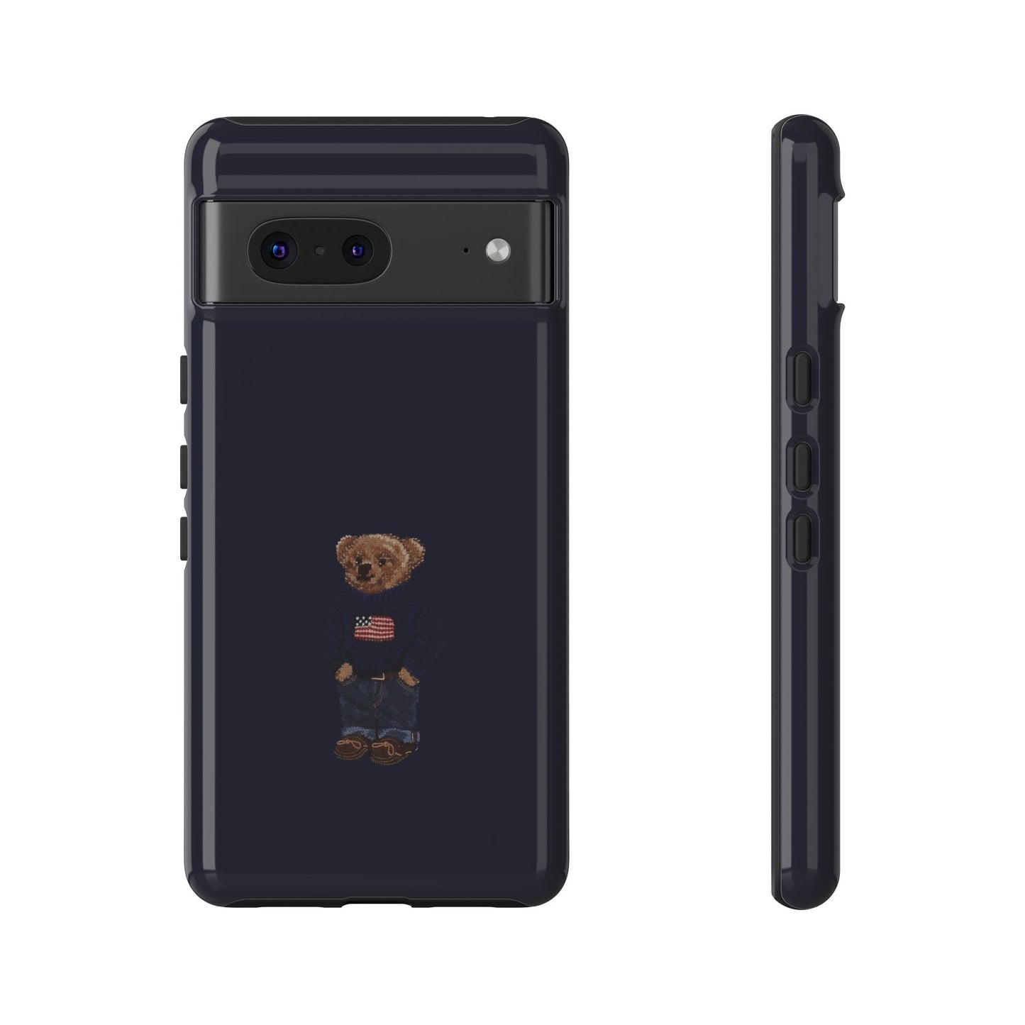 Patriotic Polo Bear Phone Case — Slim Tough Protective iPhone Cover