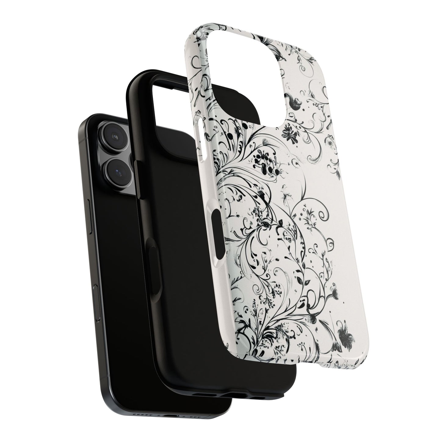 Floral Vine Tough Phone Case