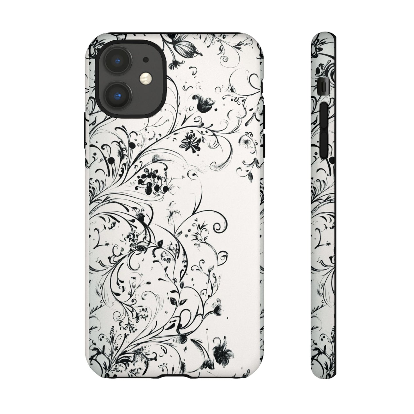 Floral Vine Tough Phone Case