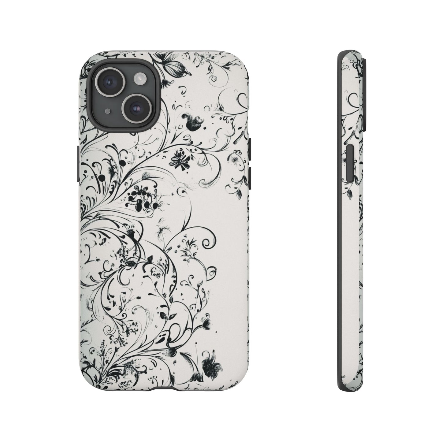 Floral Vine Tough Phone Case