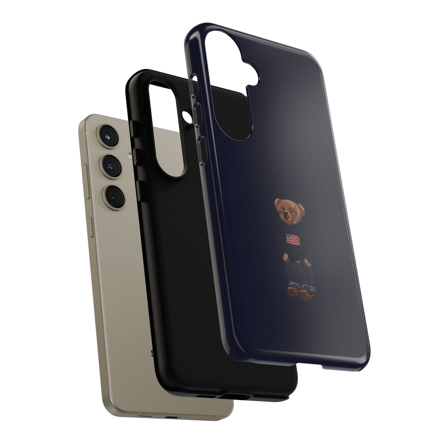 Patriotic Polo Bear Phone Case — Slim Tough Protective iPhone Cover