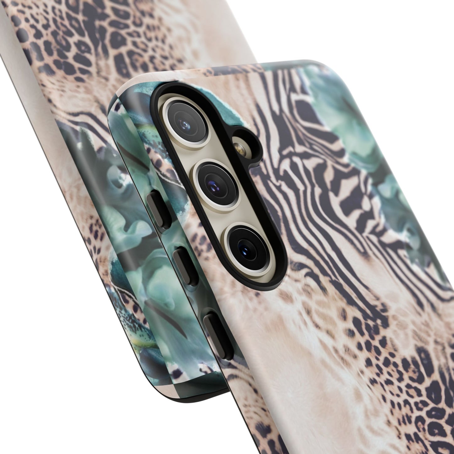 Tough Cases - Tropical Leopard & Zebra Phone Case