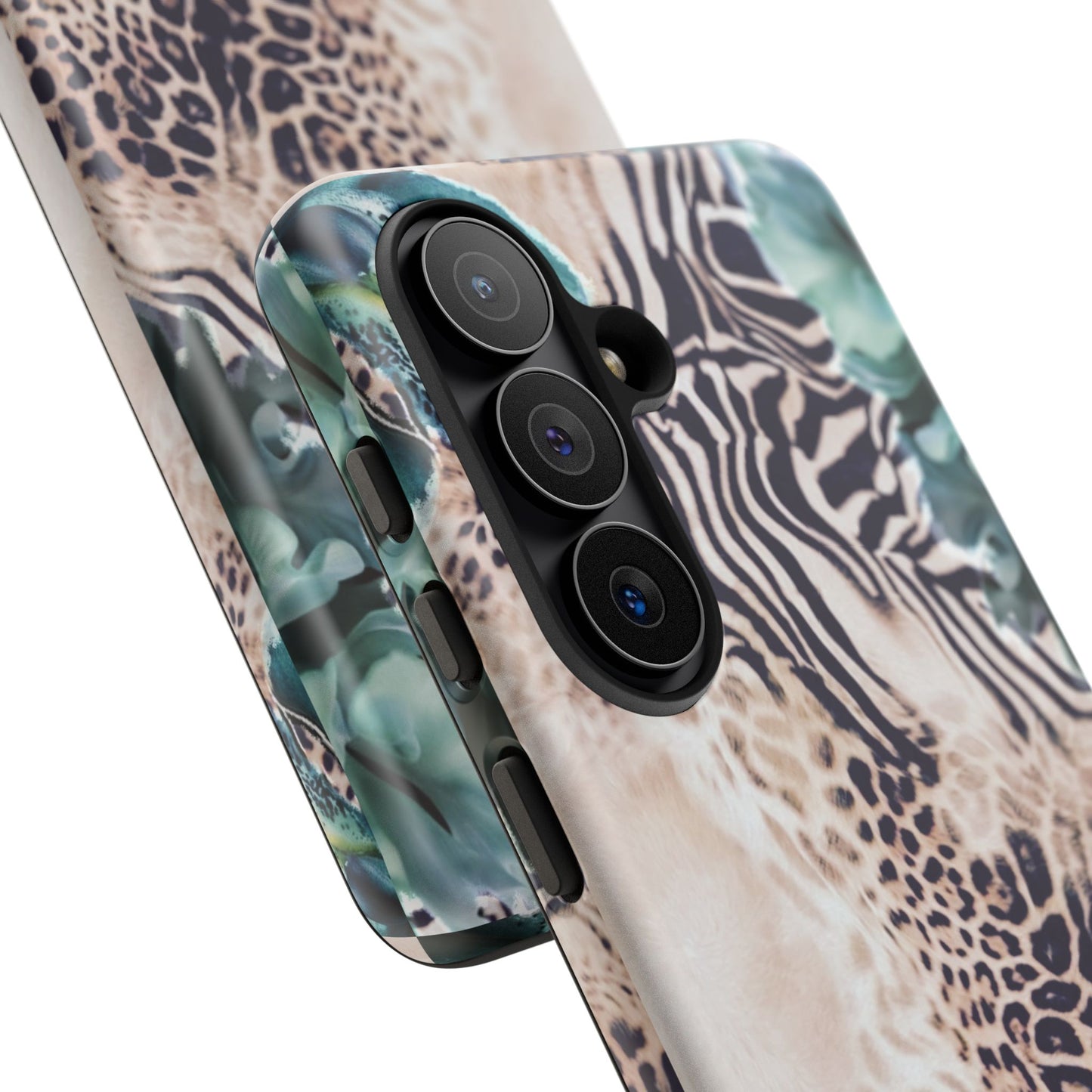 Tough Cases - Tropical Leopard & Zebra Phone Case