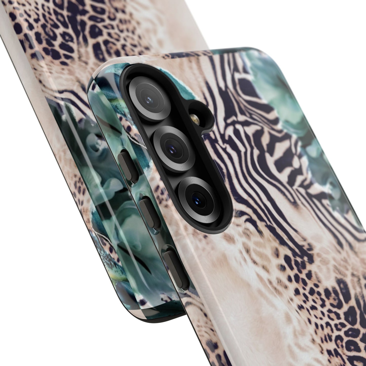 Tough Cases - Tropical Leopard & Zebra Phone Case