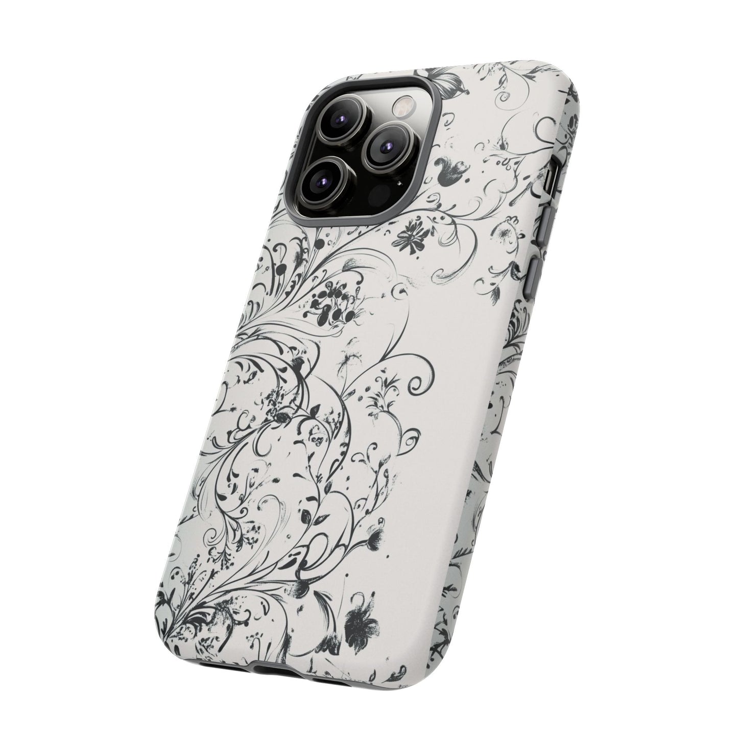 Floral Vine Tough Phone Case