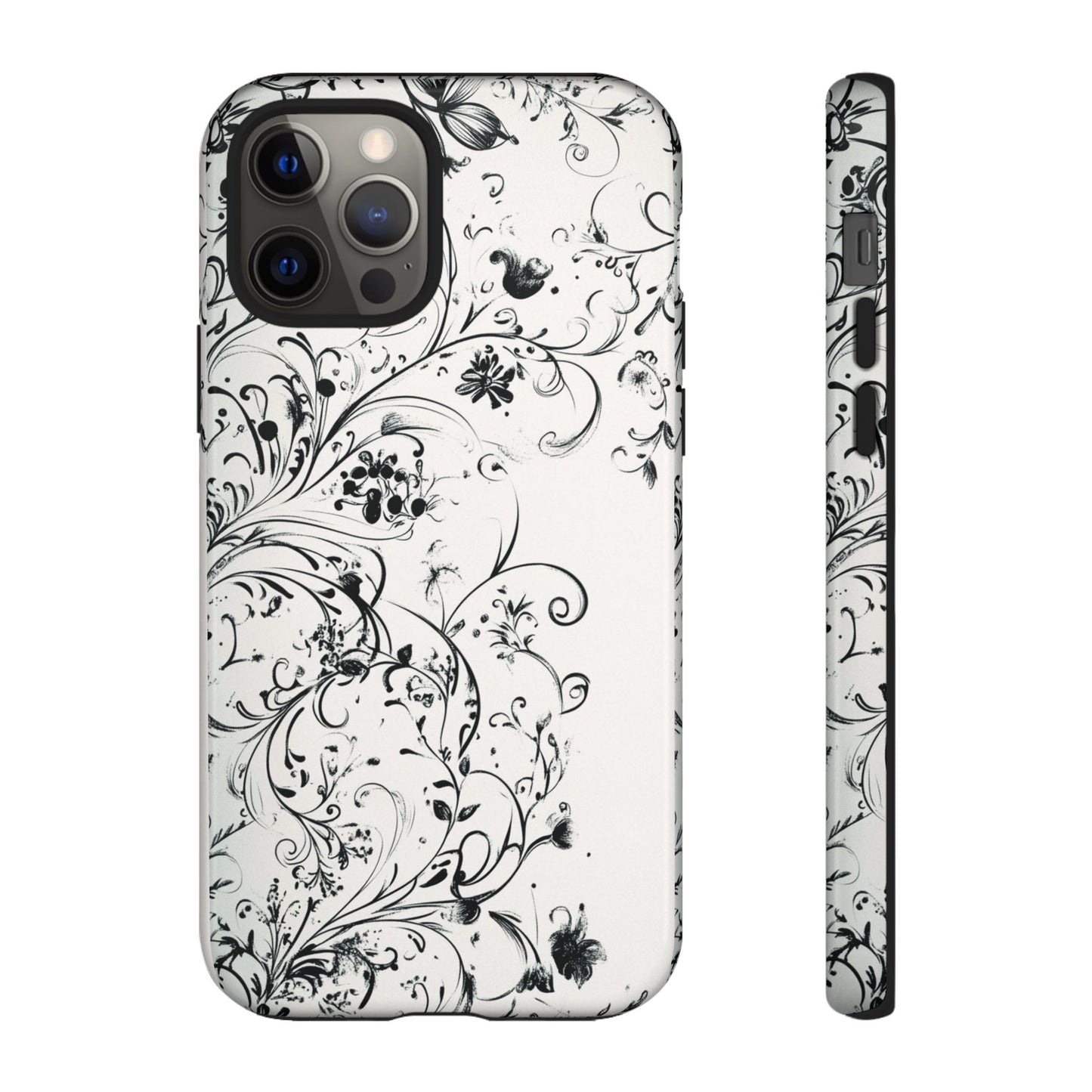 Floral Vine Tough Phone Case