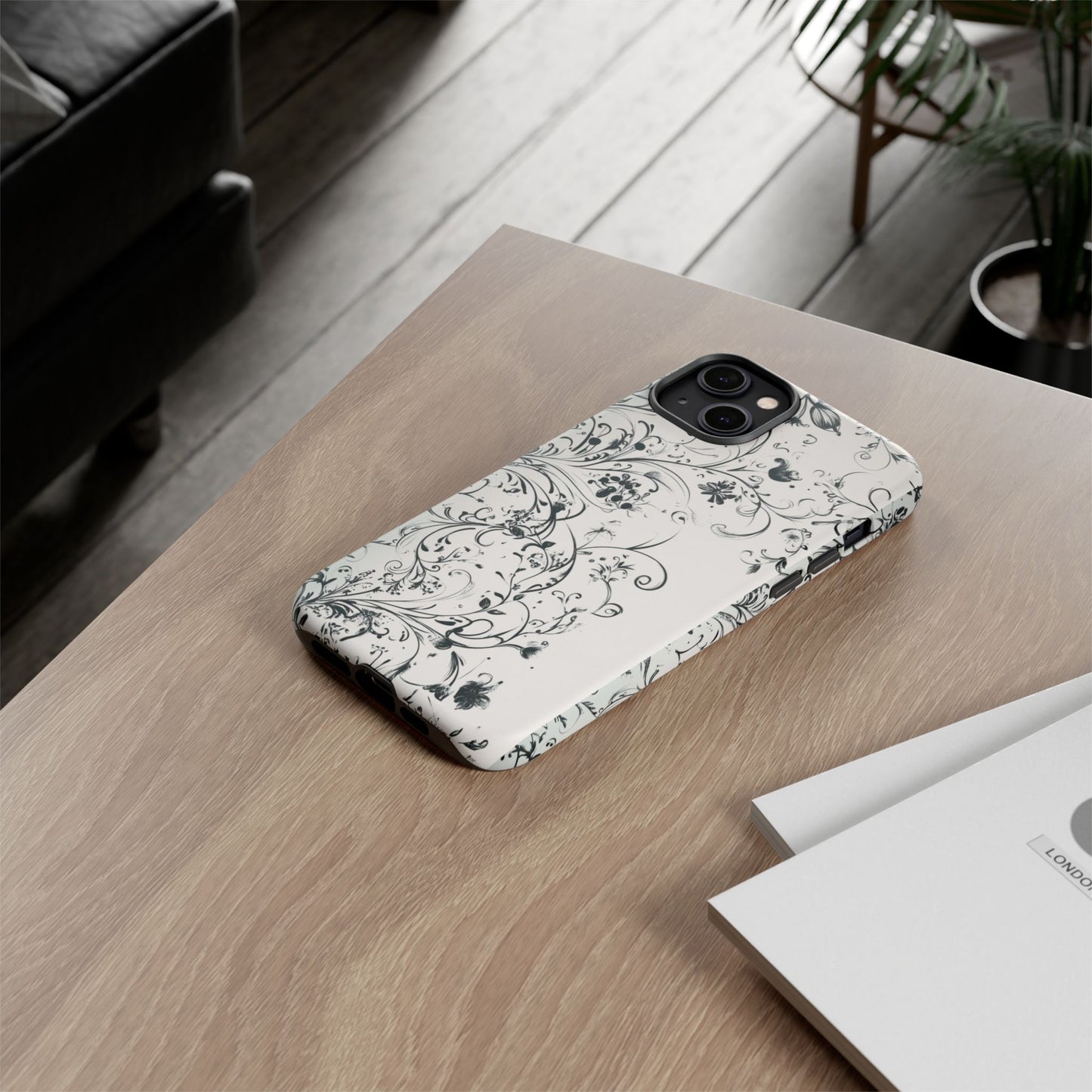 Floral Vine Tough Phone Case