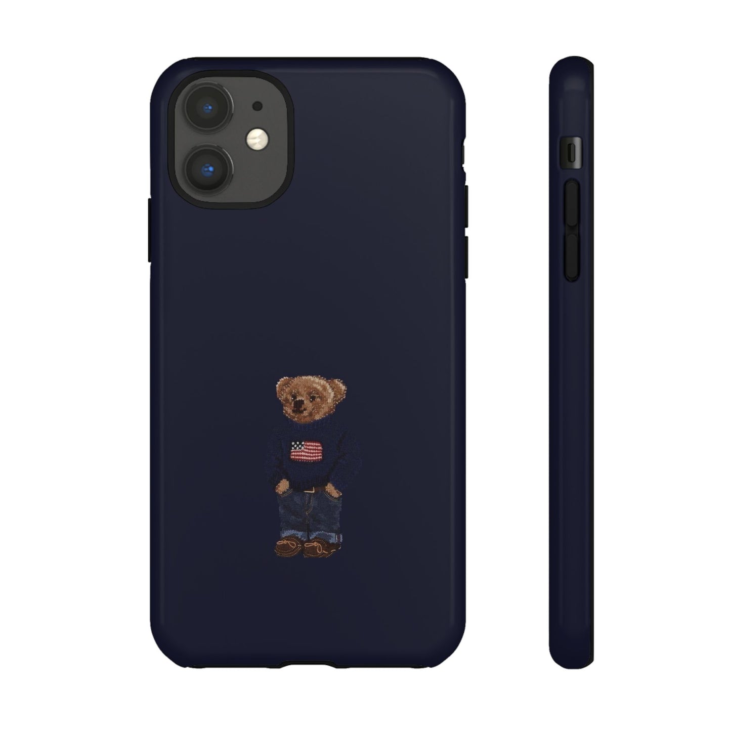 Patriotic Polo Bear Phone Case — Slim Tough Protective iPhone Cover