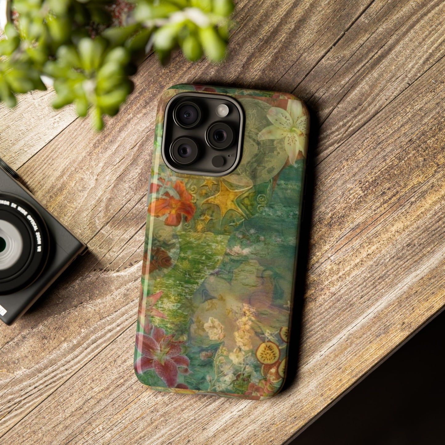 Floral Vintage Tough Phone Case