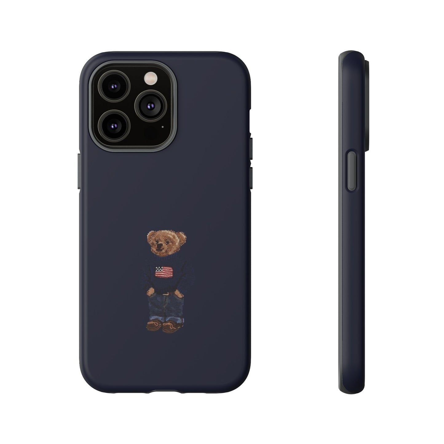 Patriotic Polo Bear Phone Case — Slim Tough Protective iPhone Cover