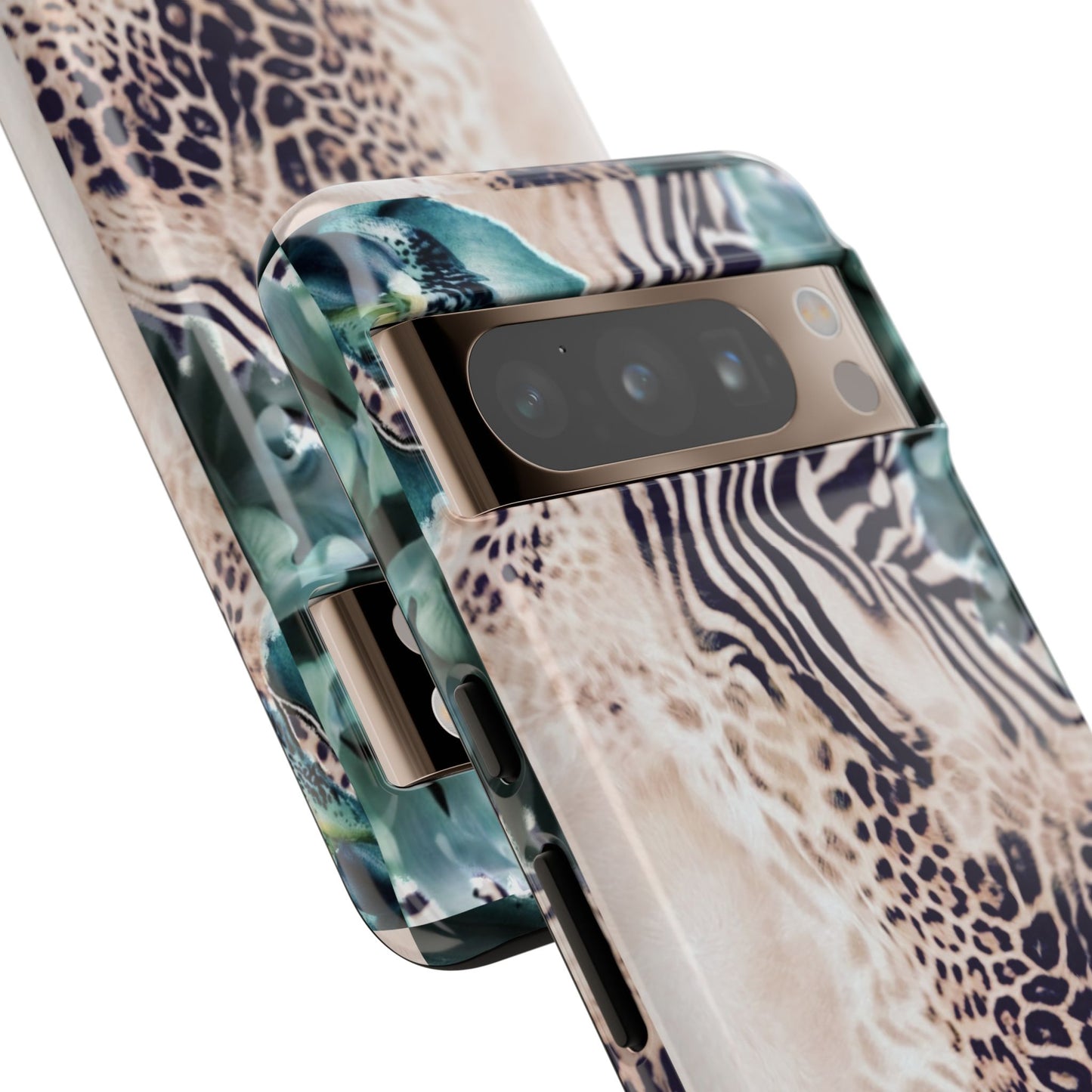 Tough Cases - Tropical Leopard & Zebra Phone Case