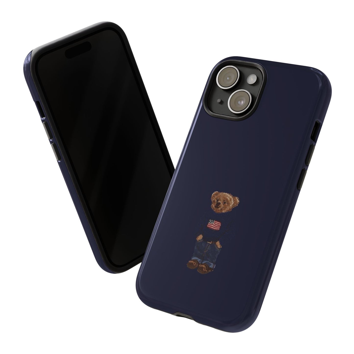 Patriotic Polo Bear Phone Case — Slim Tough Protective iPhone Cover
