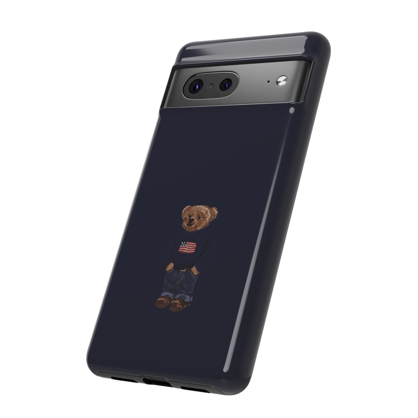 Patriotic Polo Bear Phone Case — Slim Tough Protective iPhone Cover