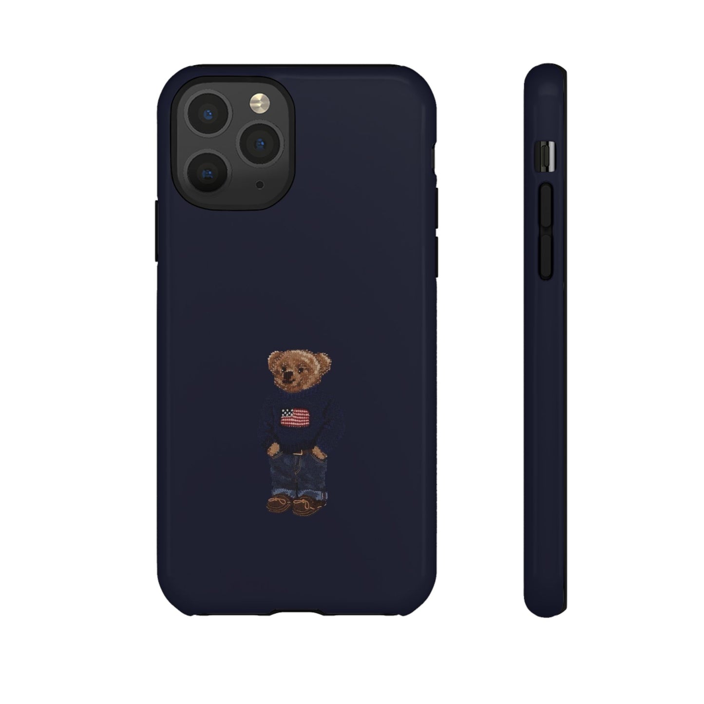 Patriotic Polo Bear Phone Case — Slim Tough Protective iPhone Cover