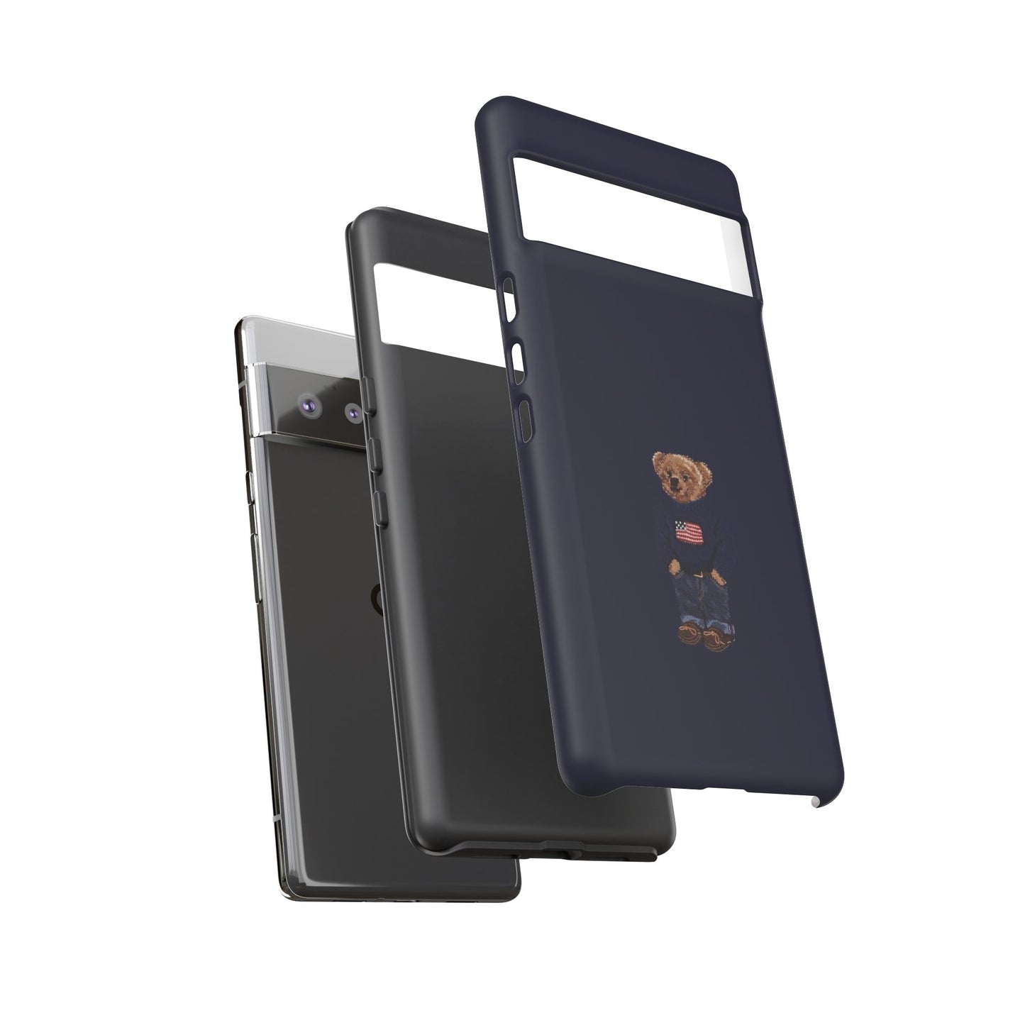 Patriotic Polo Bear Phone Case — Slim Tough Protective iPhone Cover