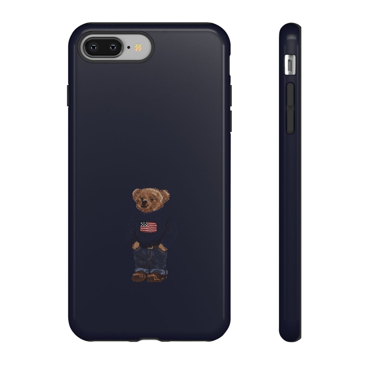 Patriotic Polo Bear Phone Case — Slim Tough Protective iPhone Cover