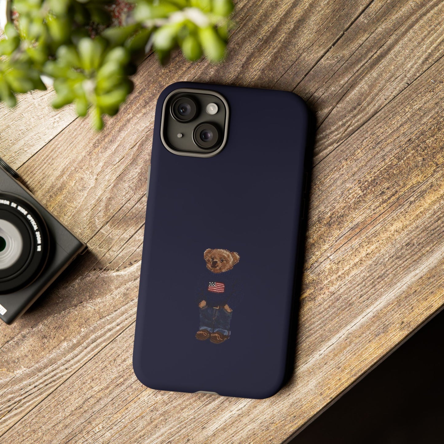 Patriotic Polo Bear Phone Case — Slim Tough Protective iPhone Cover