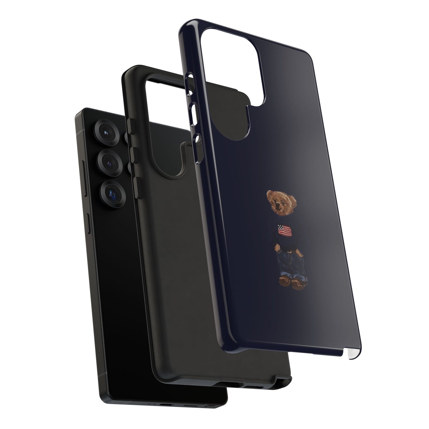 Patriotic Polo Bear Phone Case — Slim Tough Protective iPhone Cover