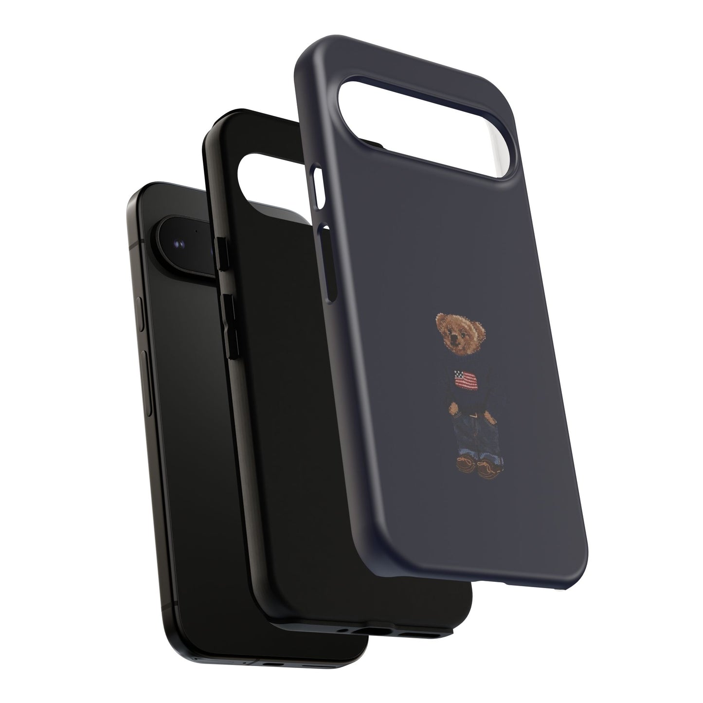 Patriotic Polo Bear Phone Case — Slim Tough Protective iPhone Cover