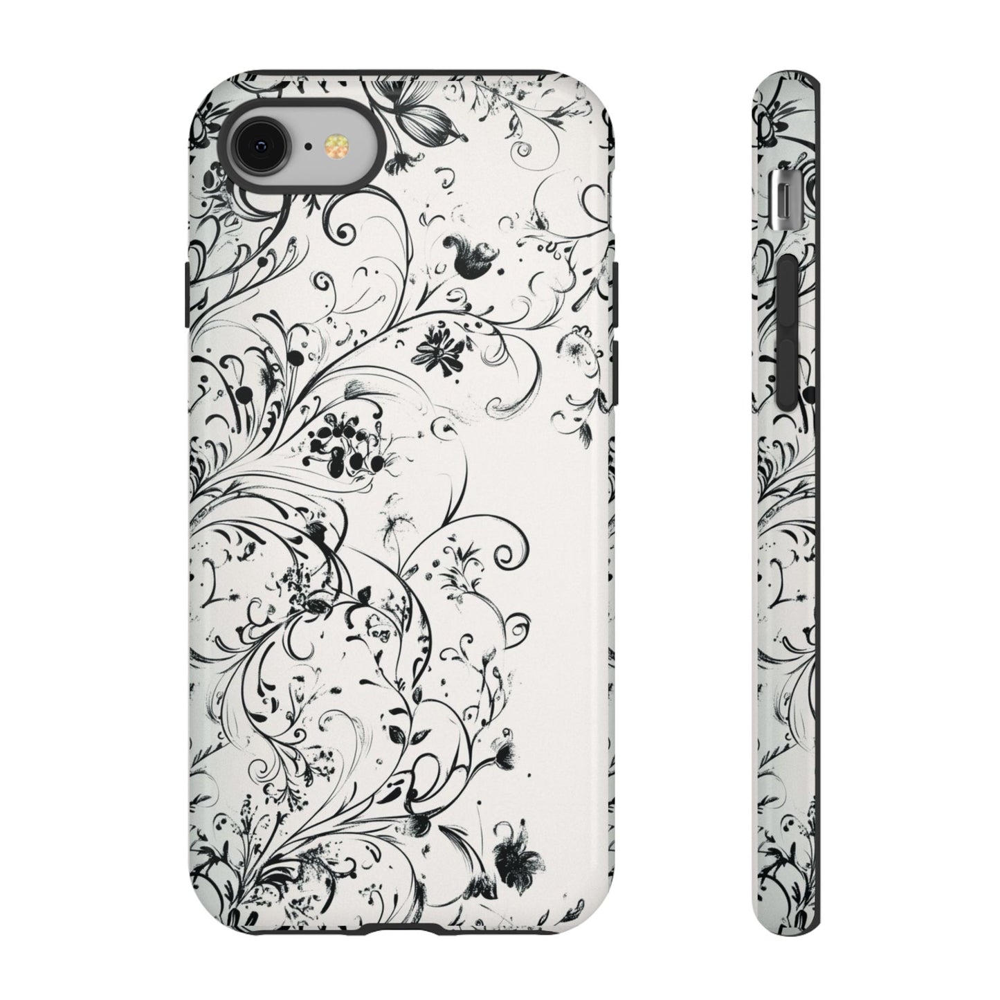 Floral Vine Tough Phone Case