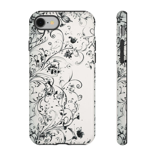 Floral Vine Tough Phone Case