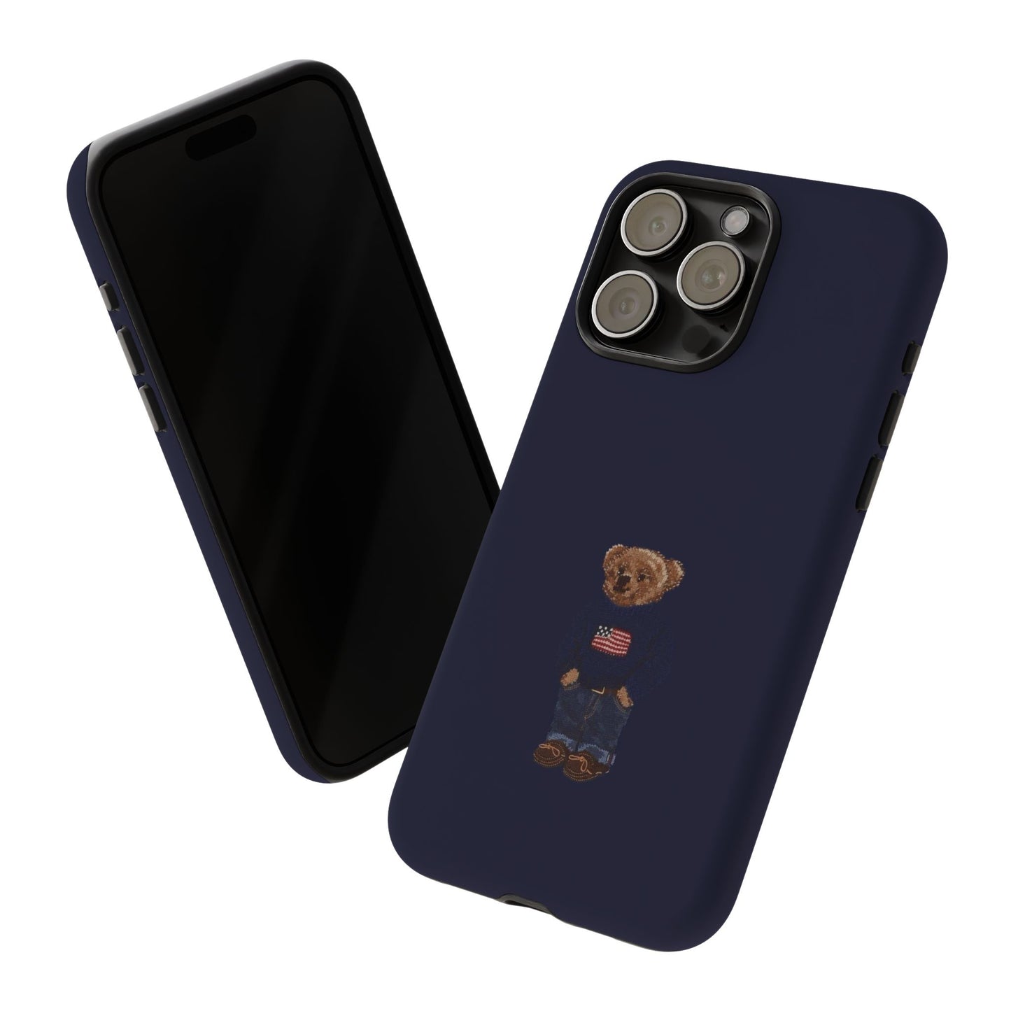 Patriotic Polo Bear Phone Case — Slim Tough Protective iPhone Cover
