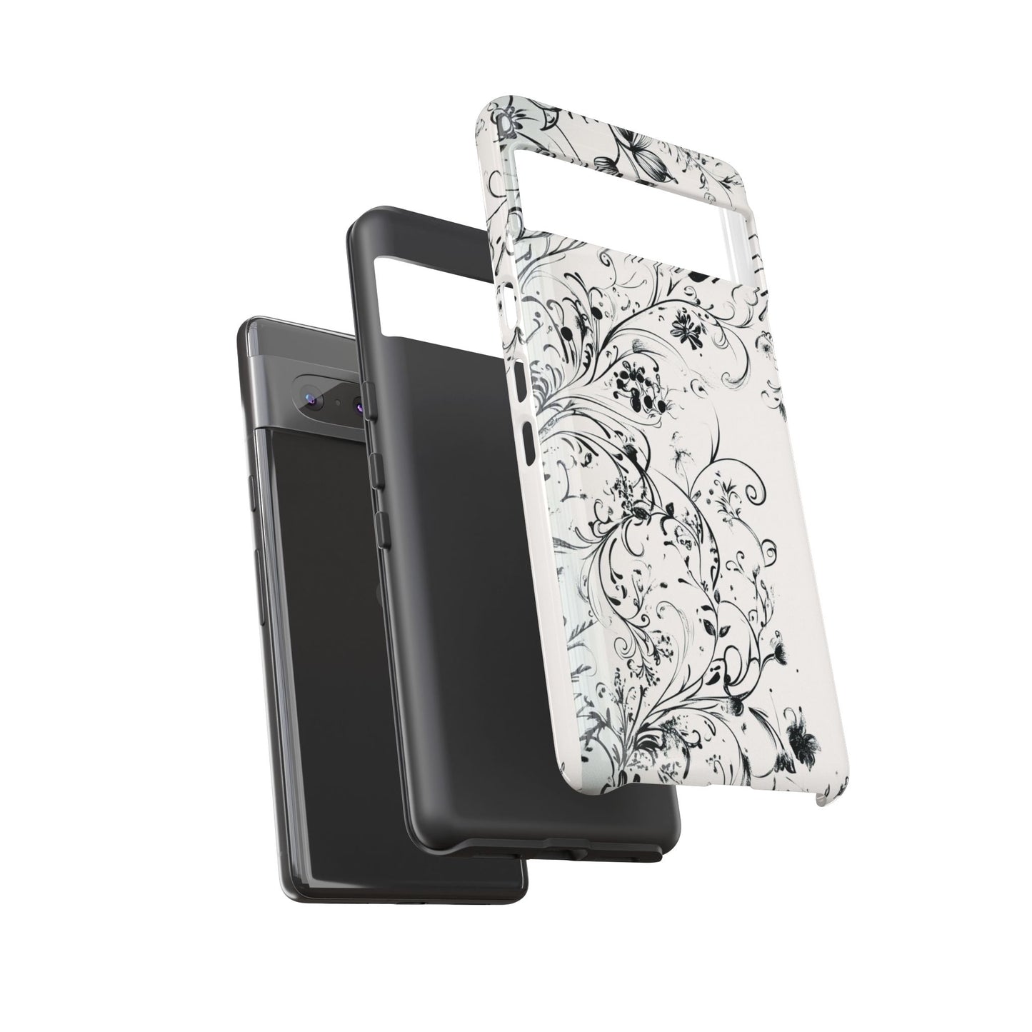 Floral Vine Tough Phone Case