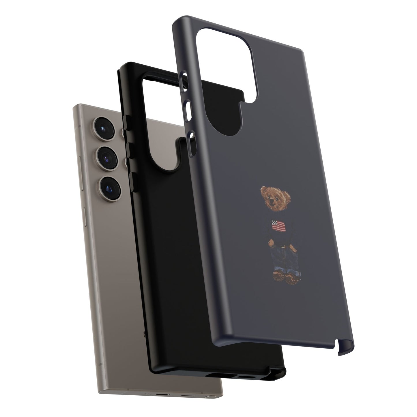 Patriotic Polo Bear Phone Case — Slim Tough Protective iPhone Cover