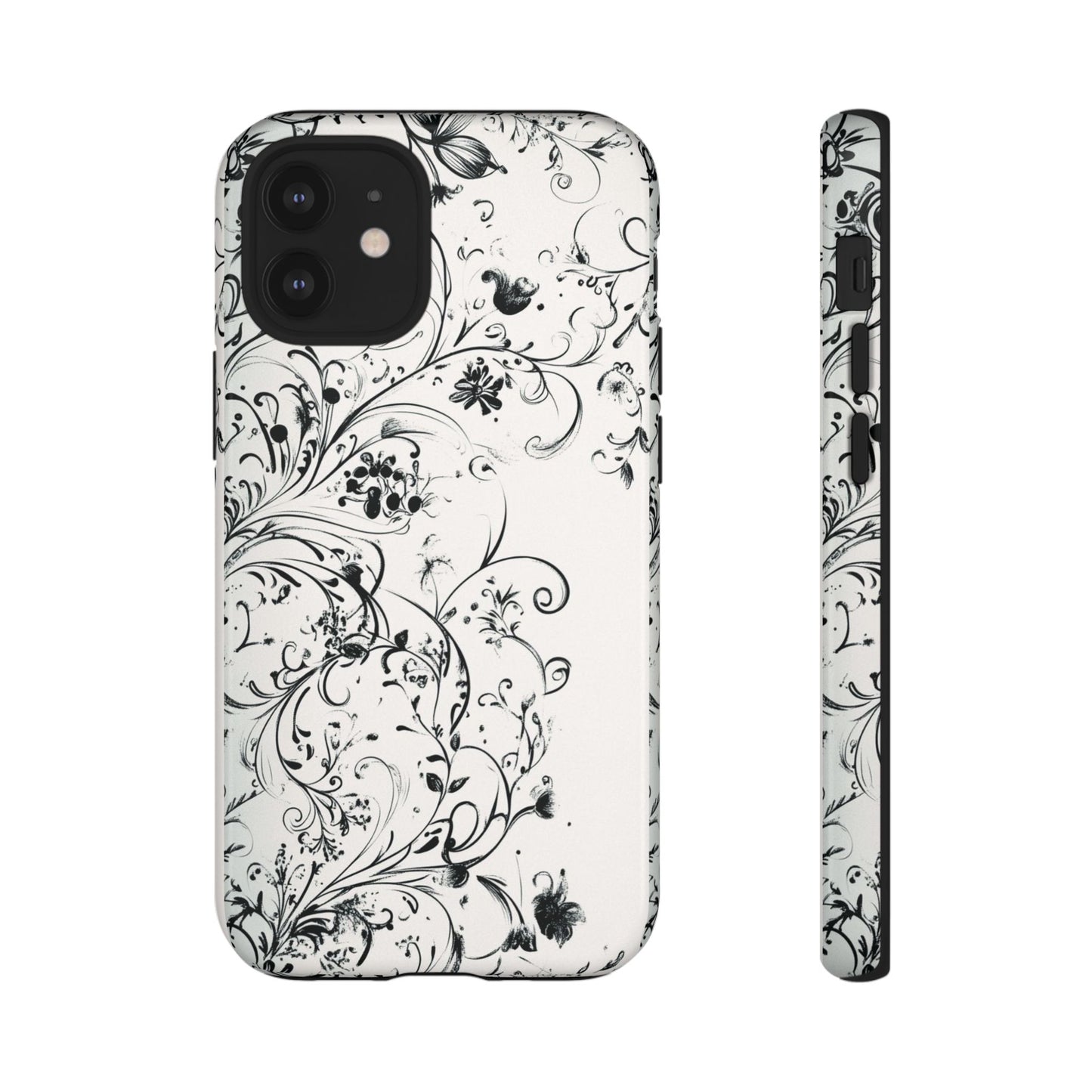 Floral Vine Tough Phone Case