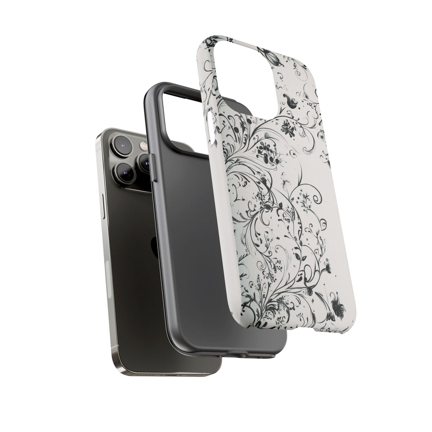 Floral Vine Tough Phone Case