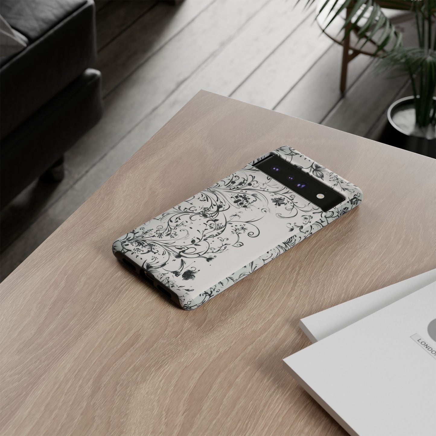 Floral Vine Tough Phone Case