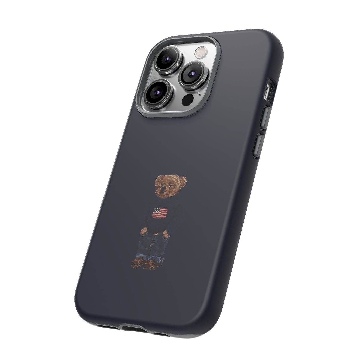 Patriotic Polo Bear Phone Case — Slim Tough Protective iPhone Cover