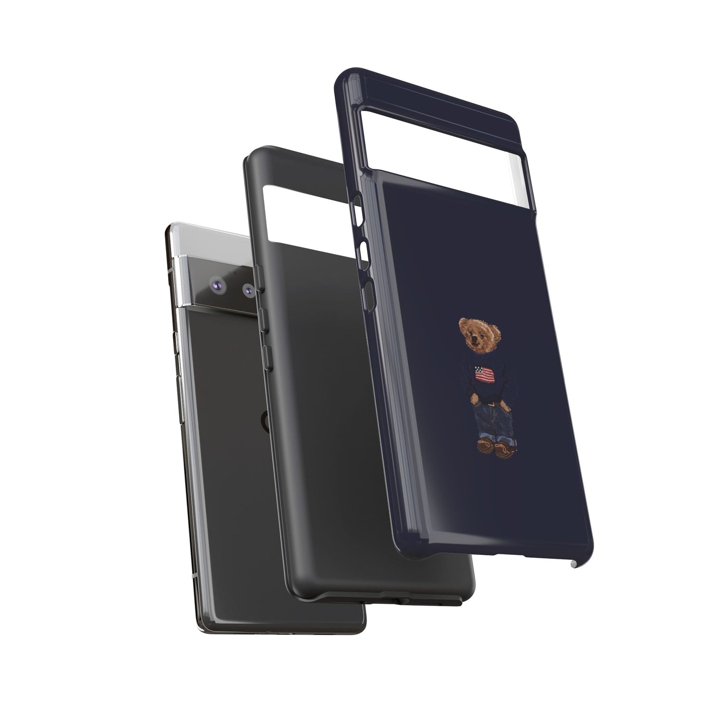 Patriotic Polo Bear Phone Case — Slim Tough Protective iPhone Cover