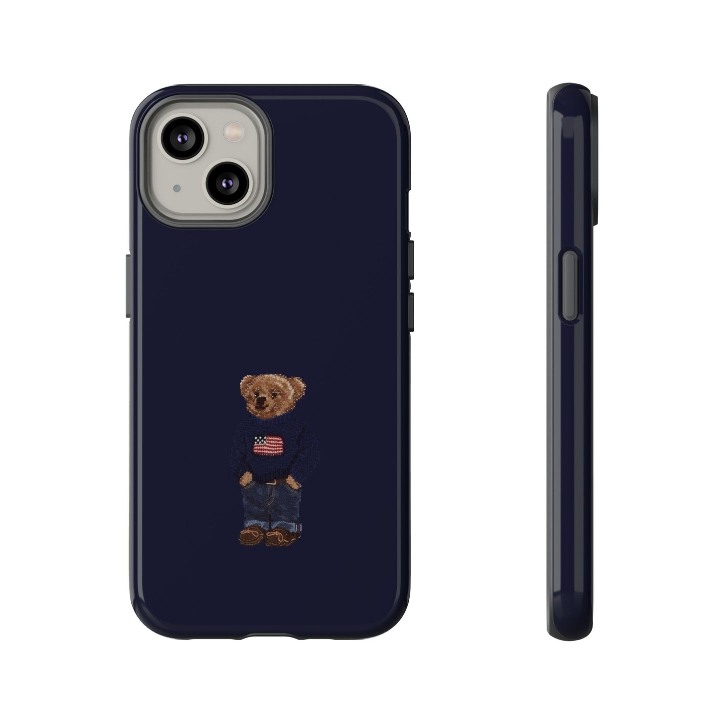 Patriotic Polo Bear Phone Case — Slim Tough Protective iPhone Cover