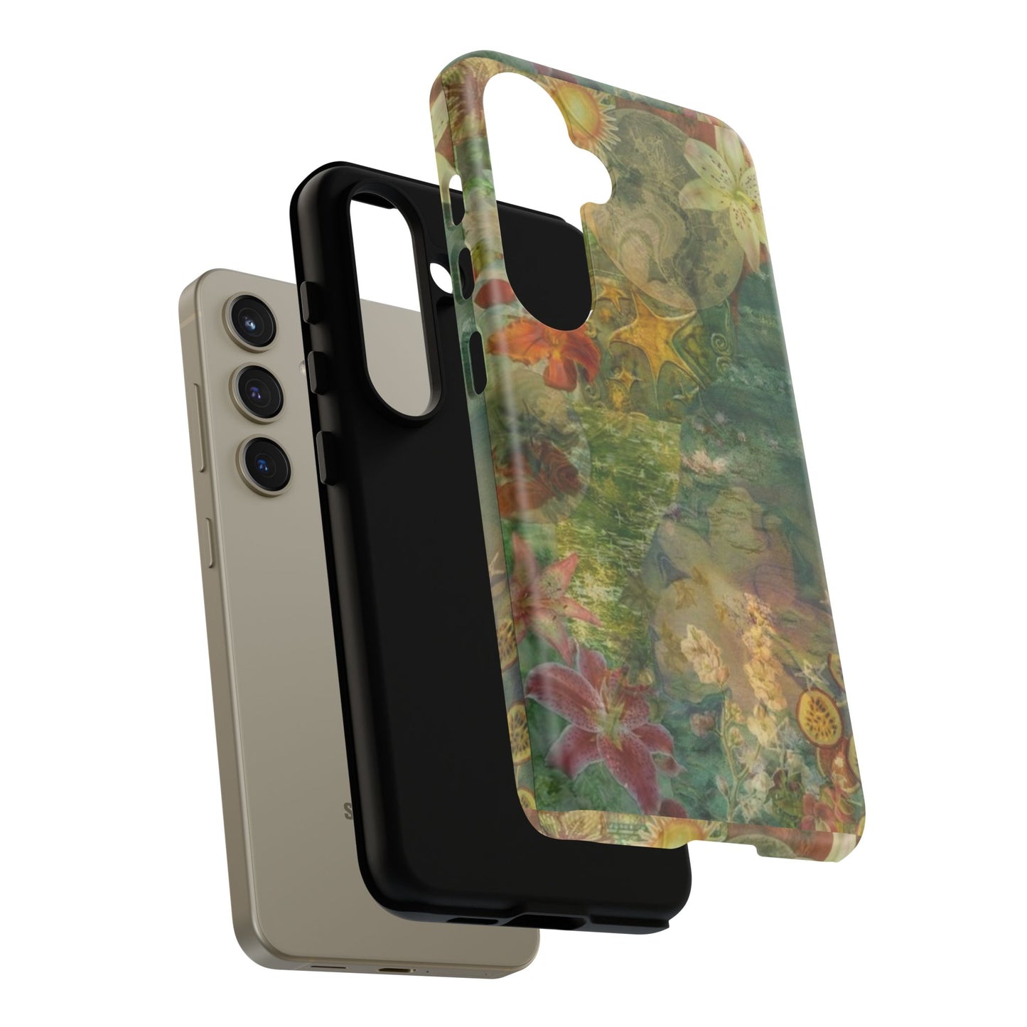 Floral Vintage Tough Phone Case