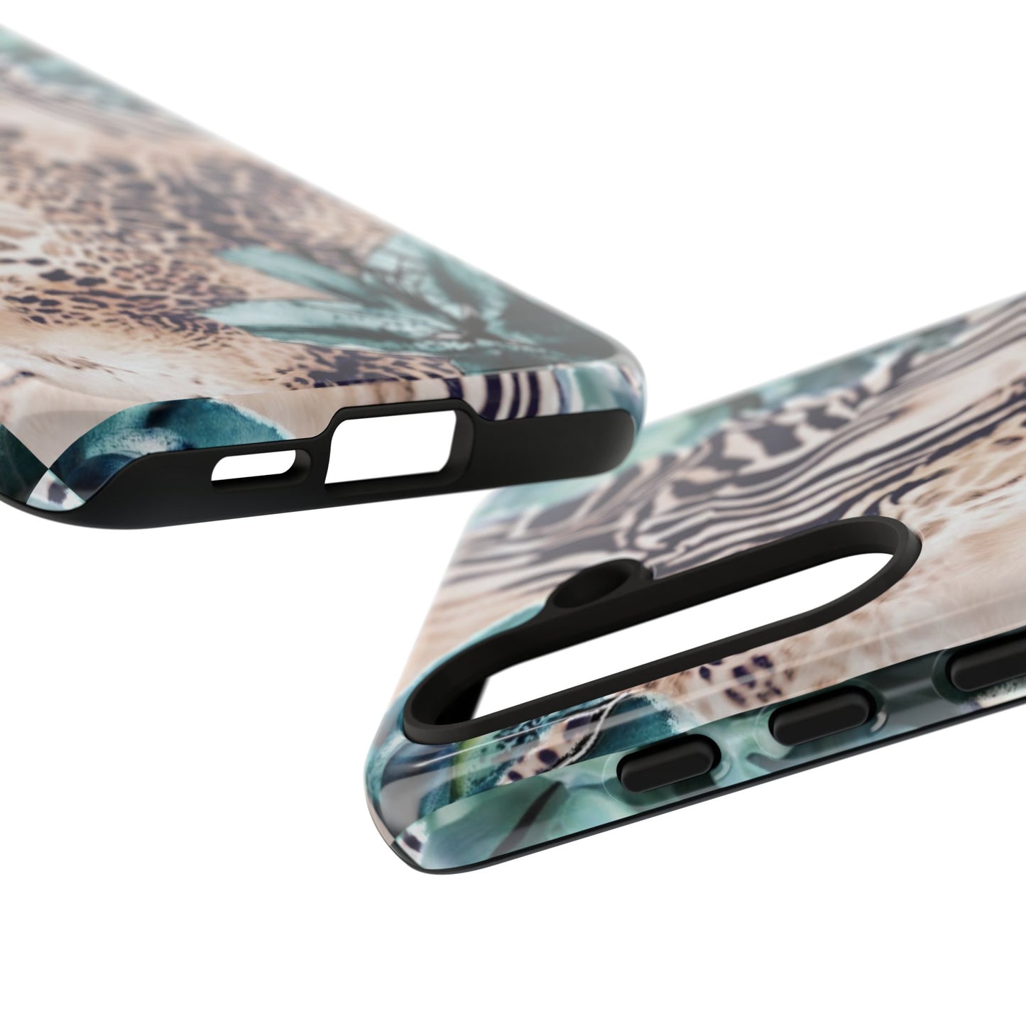 Tough Cases - Tropical Leopard & Zebra Phone Case
