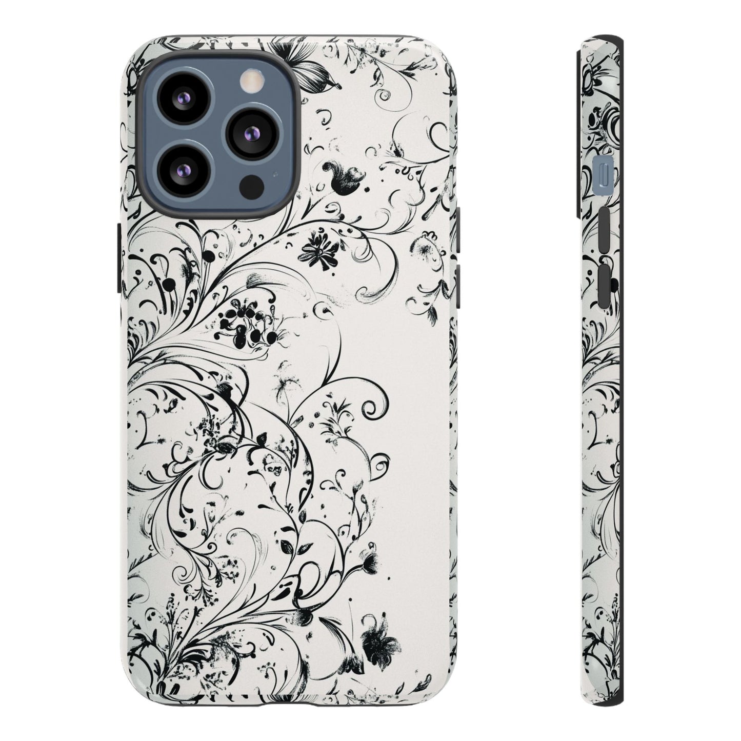 Floral Vine Tough Phone Case