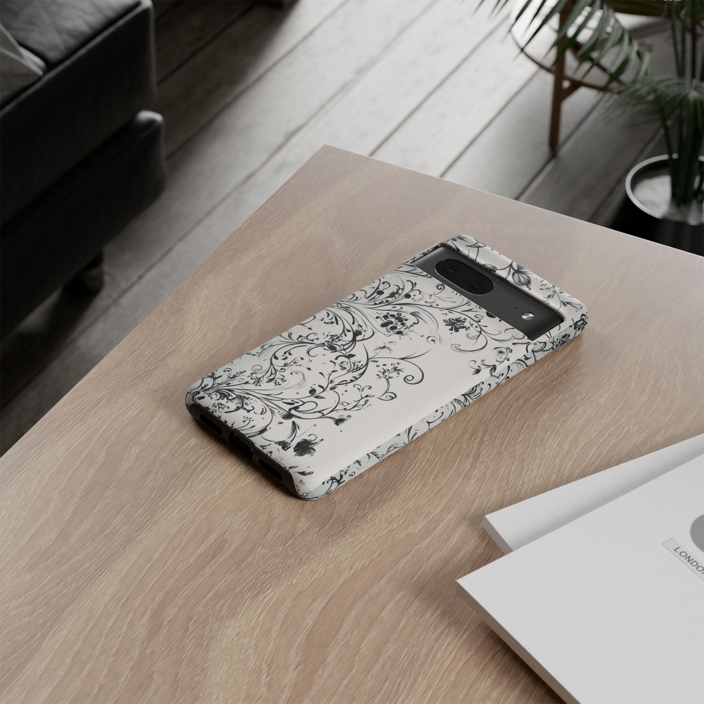 Floral Vine Tough Phone Case