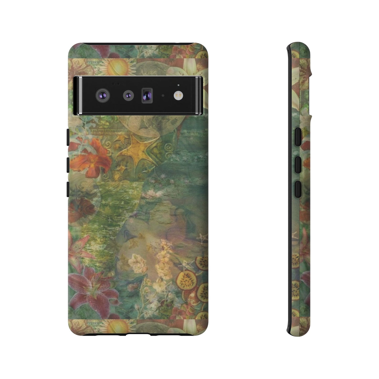 Floral Vintage Tough Phone Case
