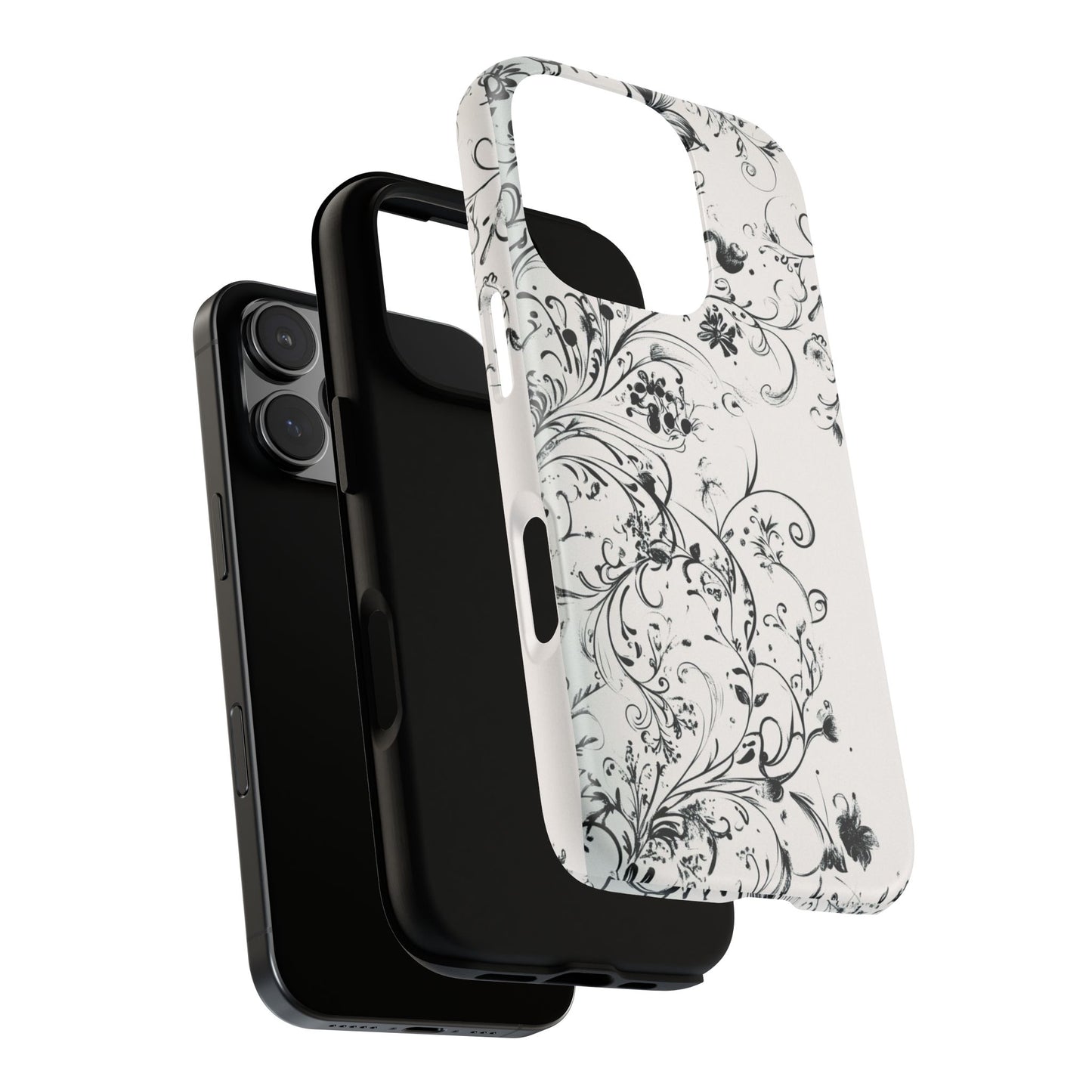 Floral Vine Tough Phone Case