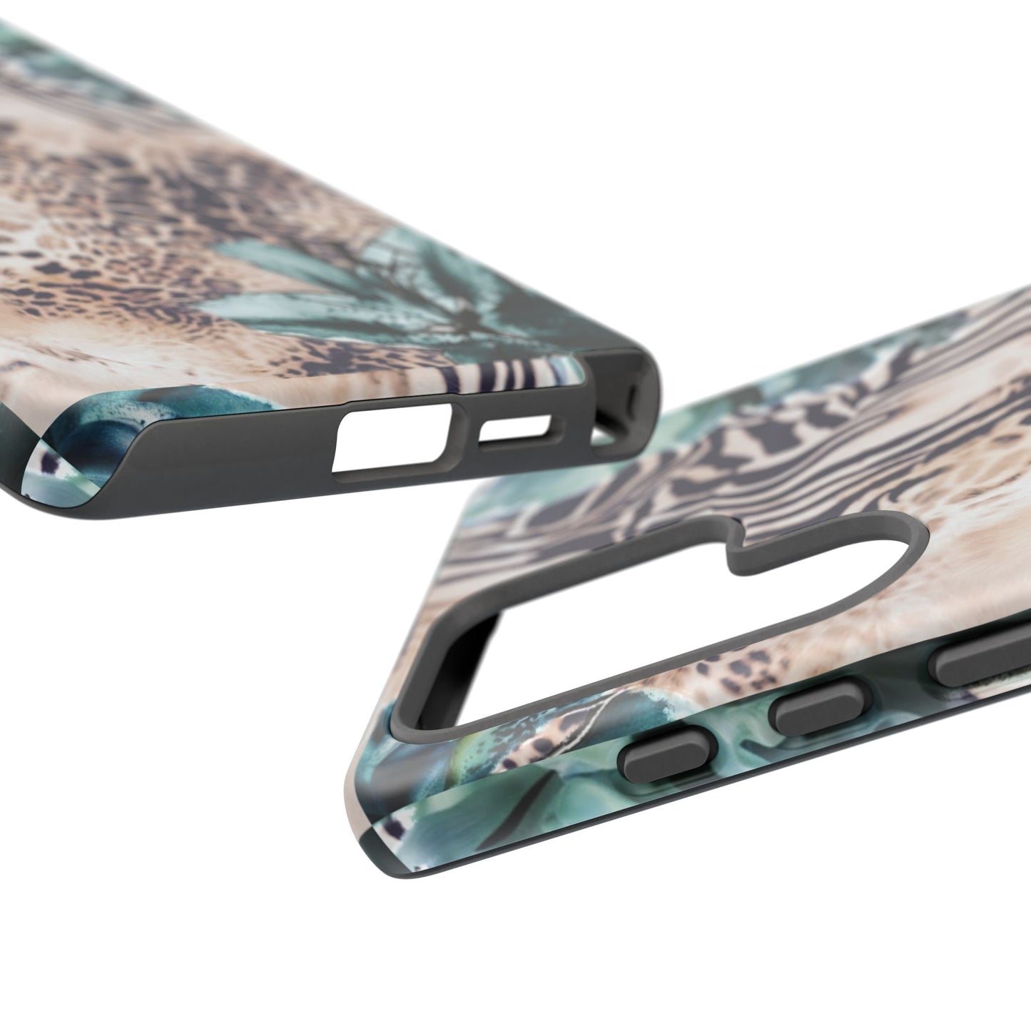 Tough Cases - Tropical Leopard & Zebra Phone Case