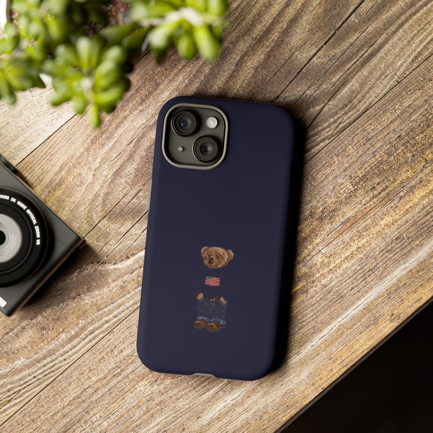 Patriotic Polo Bear Phone Case — Slim Tough Protective iPhone Cover