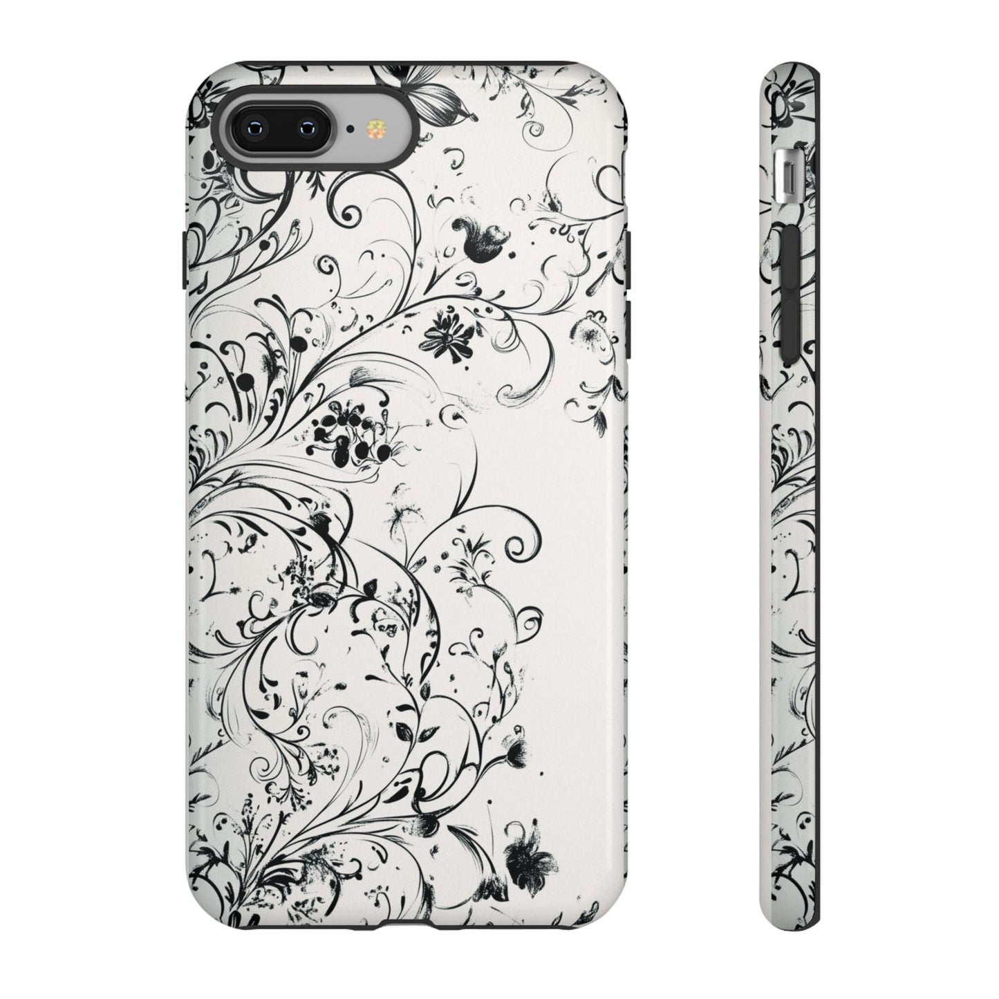 Floral Vine Tough Phone Case