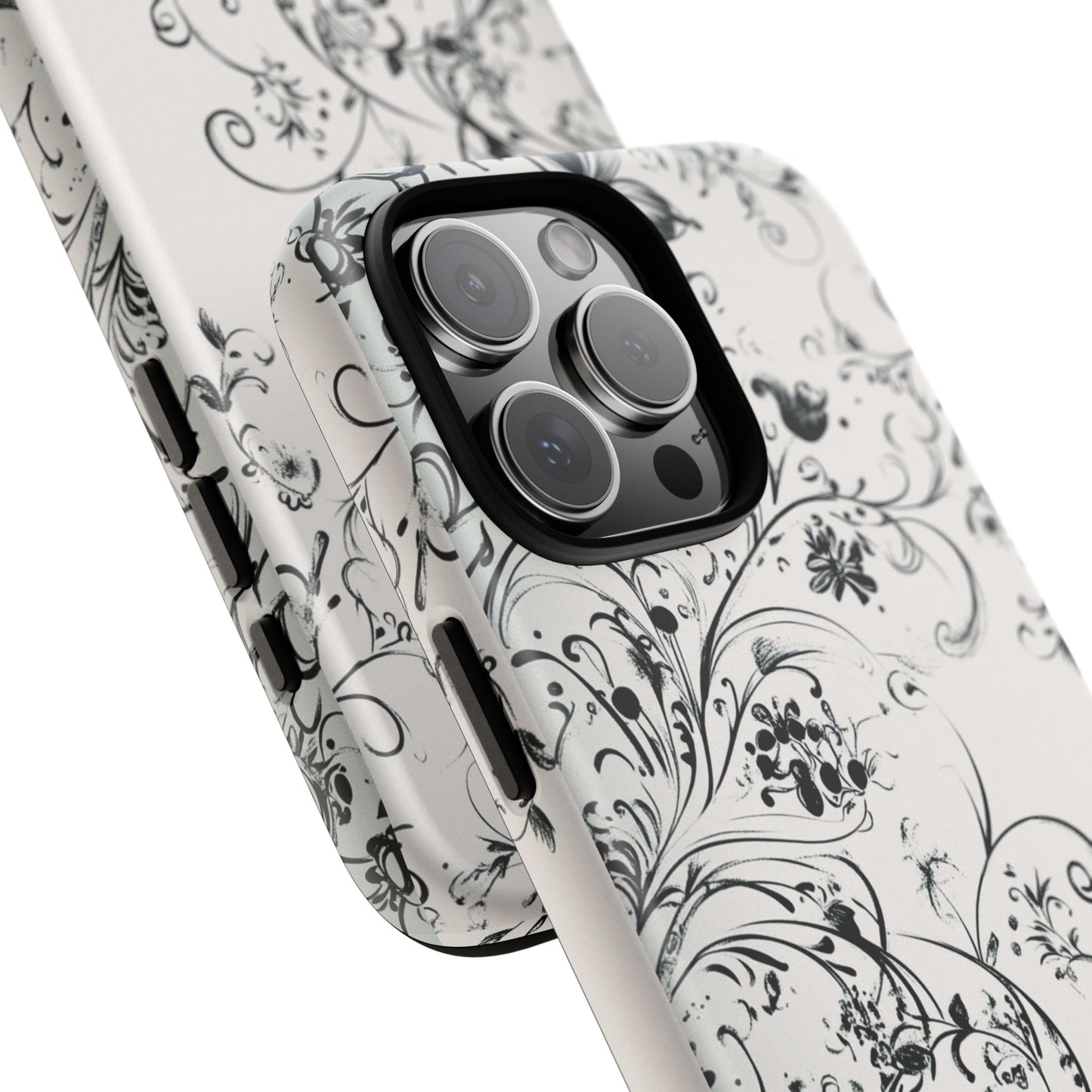 Floral Vine Tough Phone Case