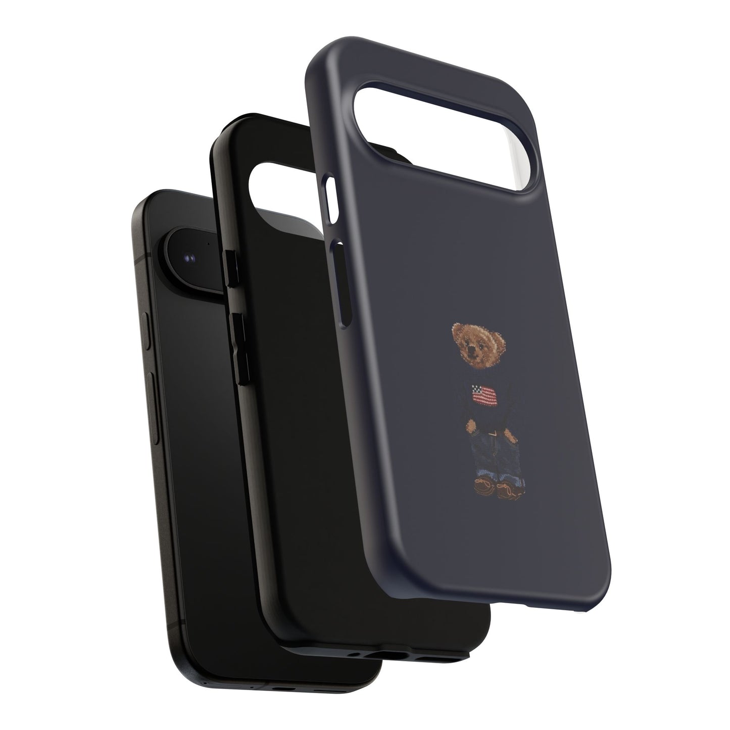 Patriotic Polo Bear Phone Case — Slim Tough Protective iPhone Cover