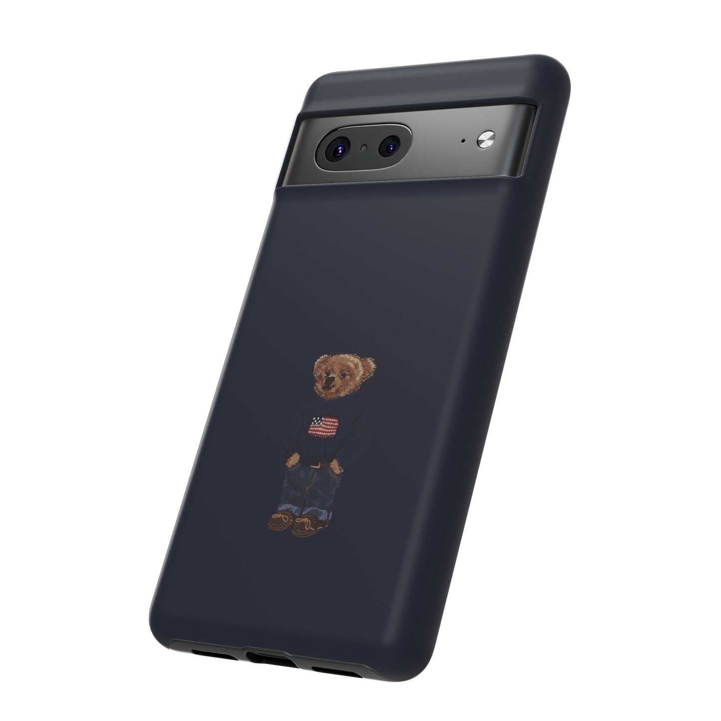 Patriotic Polo Bear Phone Case — Slim Tough Protective iPhone Cover
