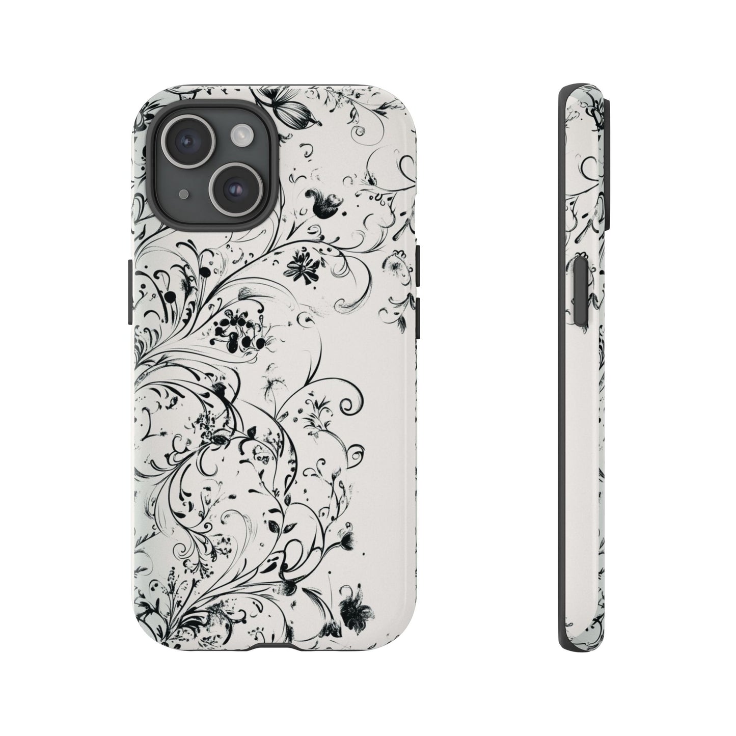 Floral Vine Tough Phone Case