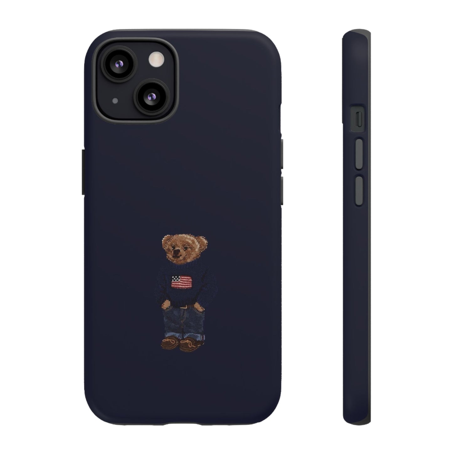 Patriotic Polo Bear Phone Case — Slim Tough Protective iPhone Cover