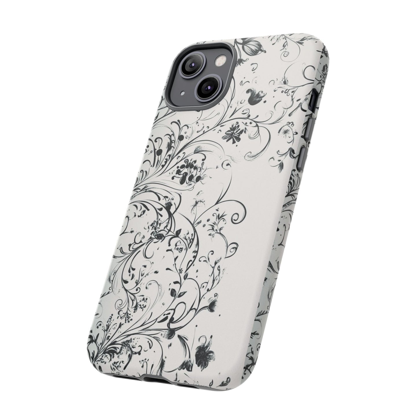 Floral Vine Tough Phone Case