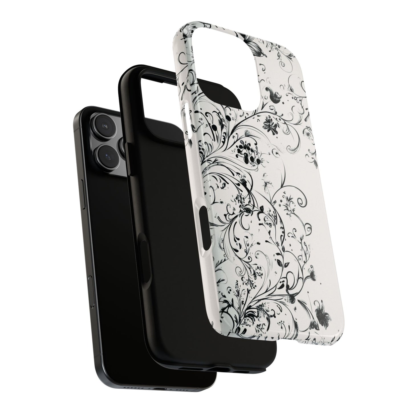 Floral Vine Tough Phone Case